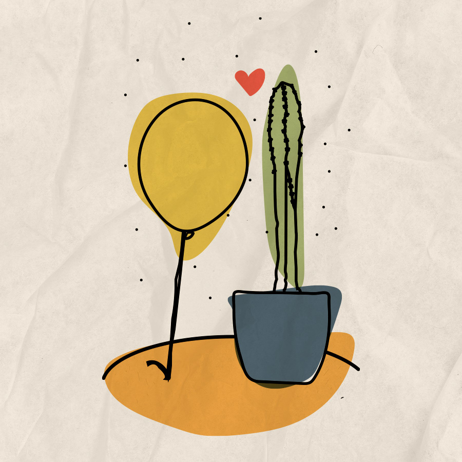 La Mujer Cactus y El Hombre Globo